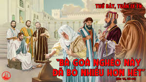 Thứ Bảy Tuần IX Thường niên