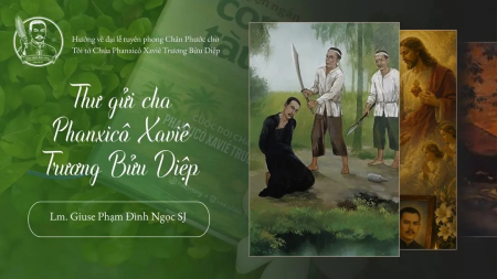 Thư gửi cha Phanxicô Xaviê Trương Bửu Diệp
